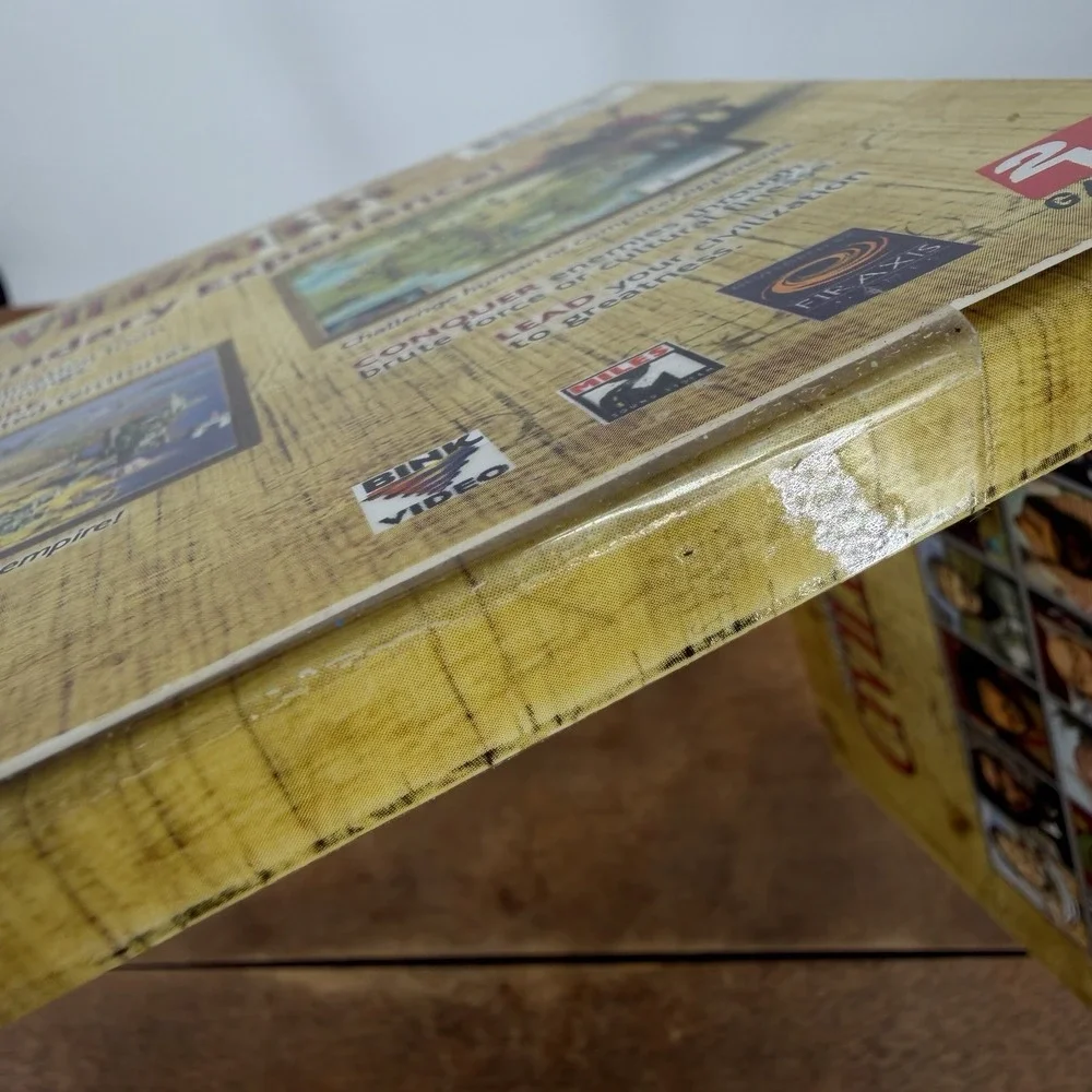 Sid Meier's Civilization III PC CD-ROM Cardboard Gatefold Cover Sealed New